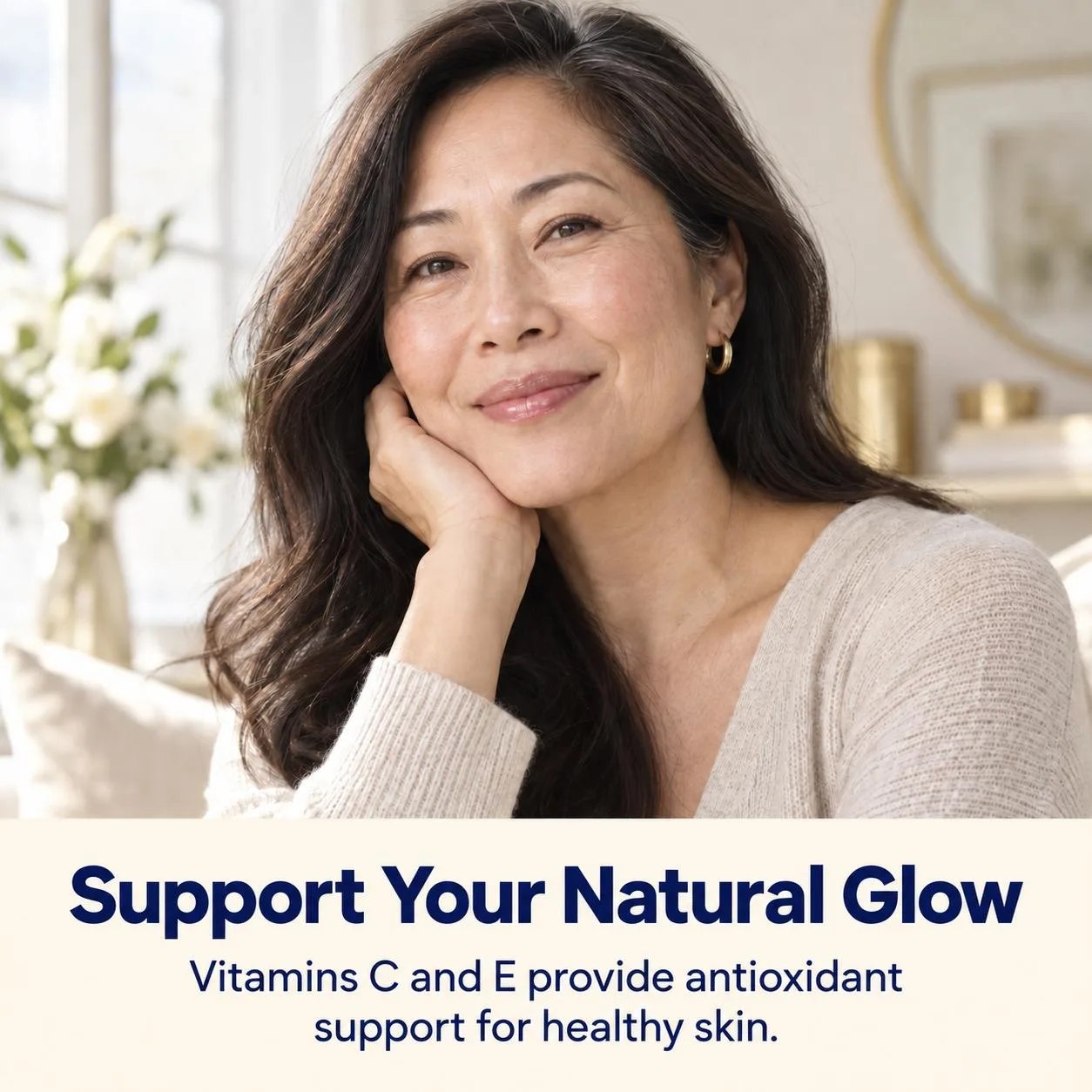Anyone wanting daily antioxidant support for skin — vitamin C and vitamin E are a well-documented antioxidant pairing.
